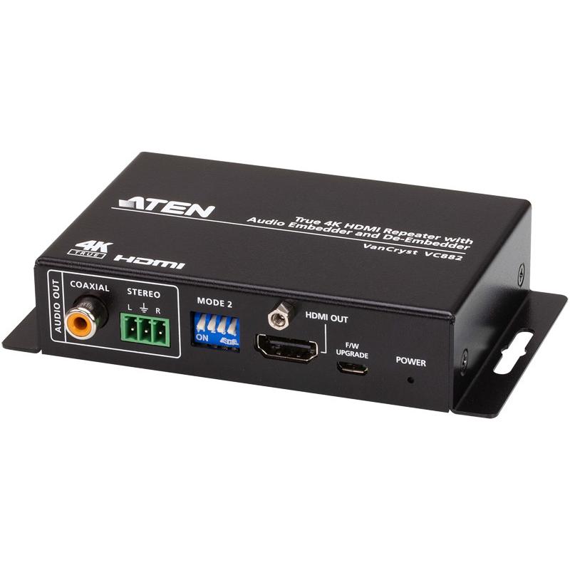 ATEN VC882 4K60p対応 HDMIオーディオエンベッダー/ ディエンベッダー｜podpark