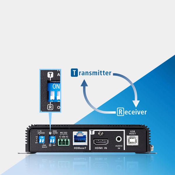 ATEN VE1843 HDMI/ USB トランシーバー（4K60p & HDBaseT 3.0 対応）_4
