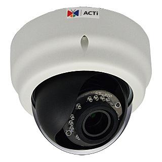 ACTi Corporation E63A 5-Megapixel バリフォーカル屋内ドームカメラ（D/ N、Basic WDR）