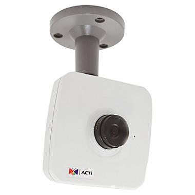 ACTi Corporation E13A 5-Megapixel 屋内固定キューブカメラ（Basic WDR）