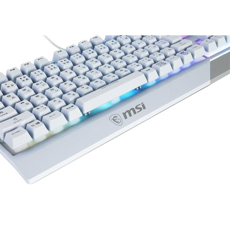 MSI(パーツ) VIGOR GK30 COMBO WHITE JP USB接続ゲーミングキーボード