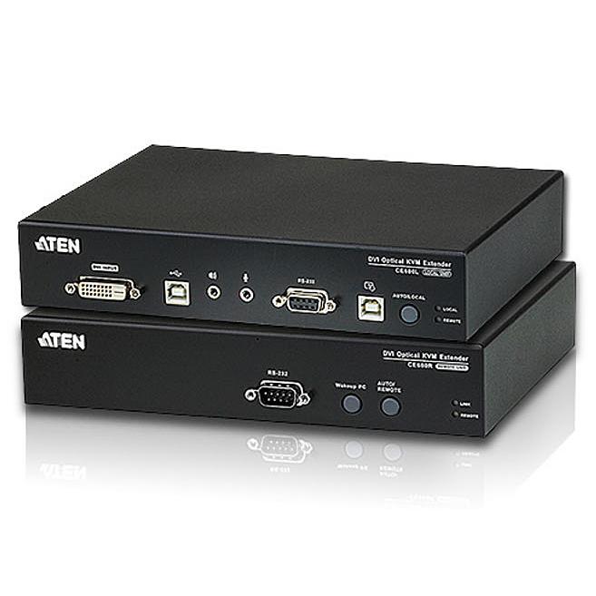 ATEN CE680 グラスファイバー USB KVMエクステンダー