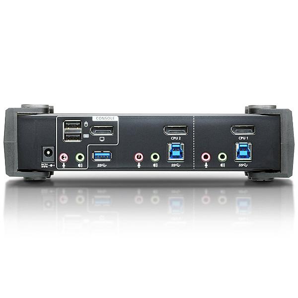 ATEN CS1922 USB 3.0ハブ搭載 2ポートUSB DisplayPort1.2 KVMPスイッチの画像