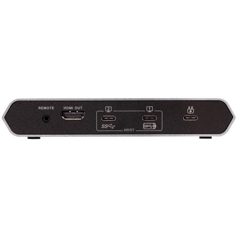 ATEN US3310 2ポート USB-C Gen 1 ドッキングスイッチ（電源パススルー対応）の画像