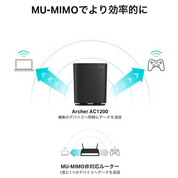 TP-LINK Archer AC1200(JP) AC1200 MU-MIMO Wi-Fiルーター｜podpark｜04
