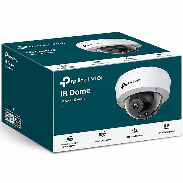 TP-LINK VIGI C240I(4mm)(UN) VIGI 4MPドーム型IRネットワークカメラ(4mm)_2