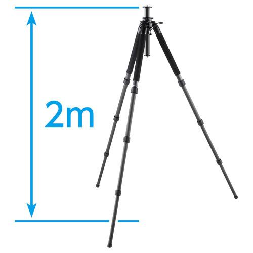 ベルボン 500137 大型カーボン三脚 プロフェッショナル・ジオ N840 脚のみ 4段の画像