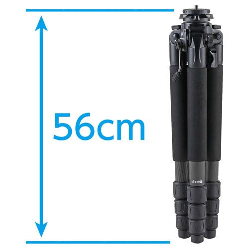 ベルボン 500175 大型カーボン三脚 プロフェッショナル・ジオ N840 S 脚のみ 4段の画像