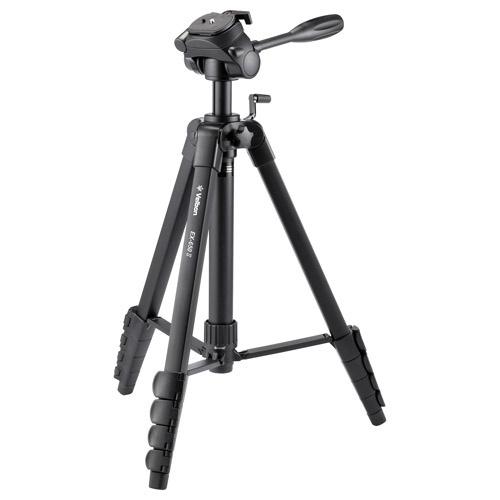 ベルボン EX-650-2H ファミリー三脚 EX-650 II 5段 全高207cm ハンドル雲台付 QRA-5システム対応