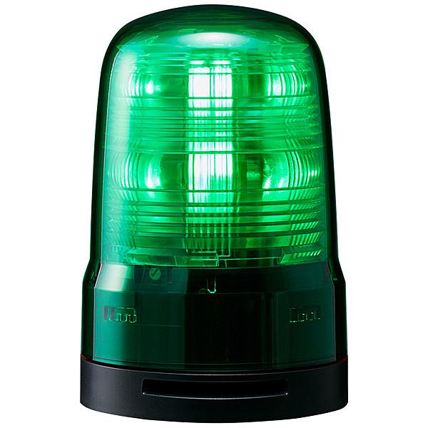 パトライト SF08-M1KTB-G 小型LED回転灯 緑 DC12〜24V ブザー付き
