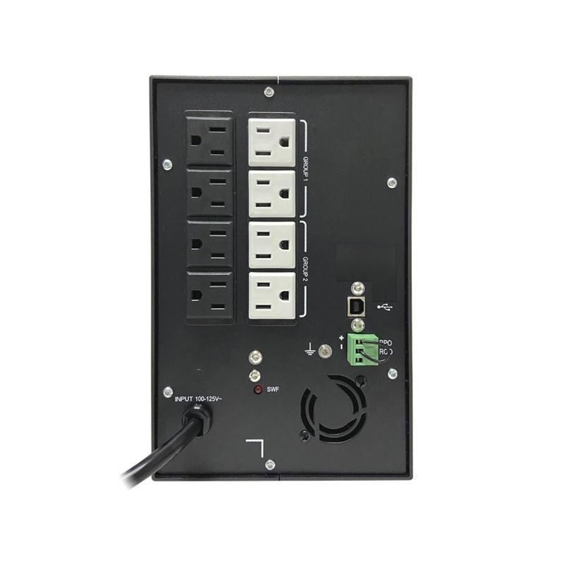 富士電機 MSP501TX1AS1C-JPN UPS 無停電電源装置 TX100 (500VA/ 360W) 0.5kVA ラインインタラクティブ方式 正弦波出力の画像