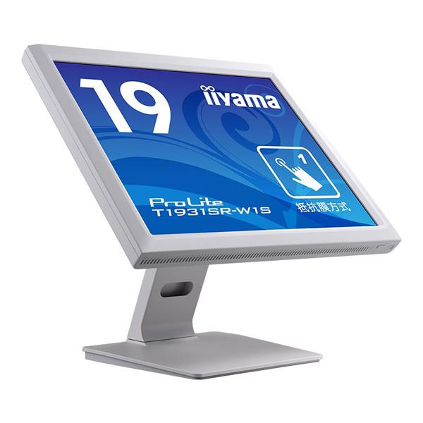 iiyama T1931SR-W1S タッチパネル液晶ディスプレイ 19型 / 1280x1024 / D-sub、HDMI、DisplayPort / ホワイ…_1