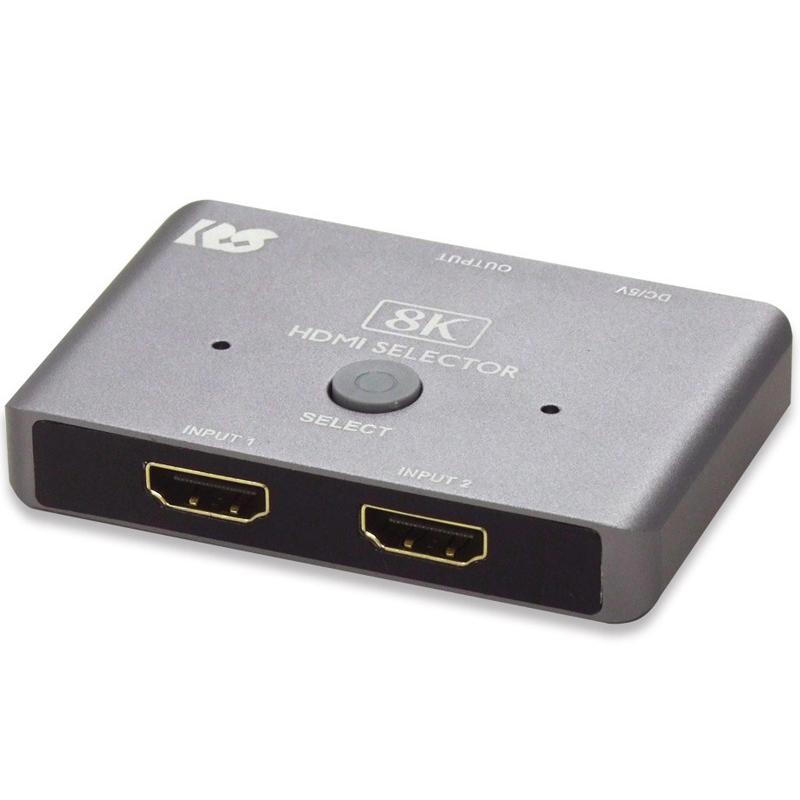 ラトックシステム RS-HDSW21-8K 8K60Hz/ 4K120Hz対応 2入力1出力 HDMI切替器