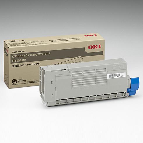 OKI TNR-C4GC2 大容量トナーカートリッジ シアン (C711dn/ C711dn2)