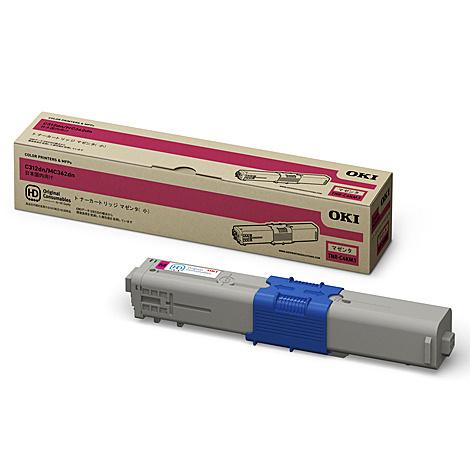 OKI TNR-C4KM3 トナーカートリッジ(小) マゼンタ (MC362dn(w)/ C312dn)