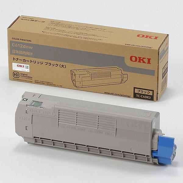 OKI TC-C4DK2 トナーカートリッジ(大) ブラック (C612dnw)
