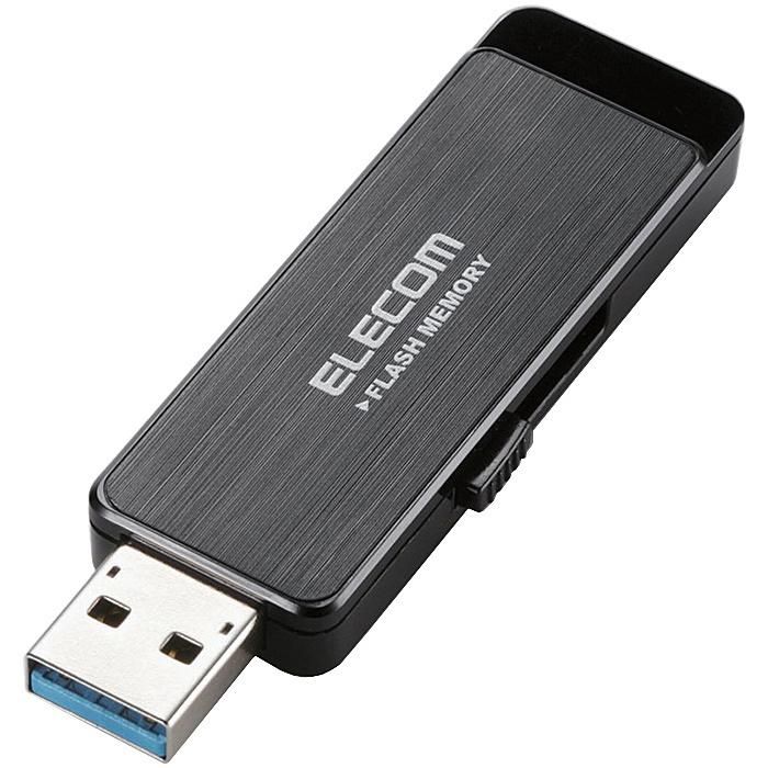ELECOM MF-ENU3A16GBK USBフラッシュ/ 16GB/ ハードウェア暗号化機能/ ブラック/ USB3.0｜podpark｜02