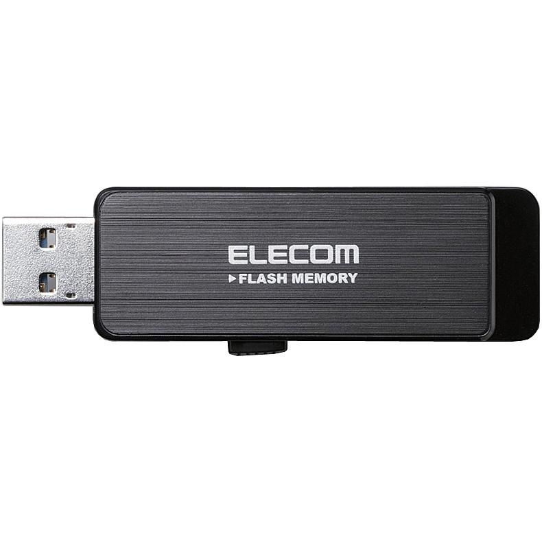 ELECOM MF-ENU3A04GBK USBフラッシュ/ 4GB/ ハードウェア暗号化機能/ ブラック/ USB3.0｜podpark｜03