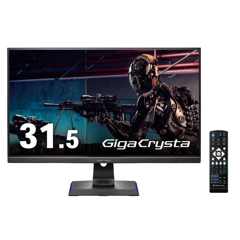 IODATA LCD-GCU321HXAB ゲーミング液晶ディスプレイ 31.5型/ 3840×2160/ HDMI×3、DisplayPort/ ブラック/ …
