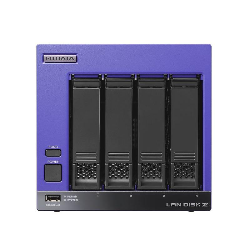 IODATA HDL4-Z22SI3B32 第12世代インテルCore i3搭載 4ドライブ法人向けWindows NAS 32TBの画像