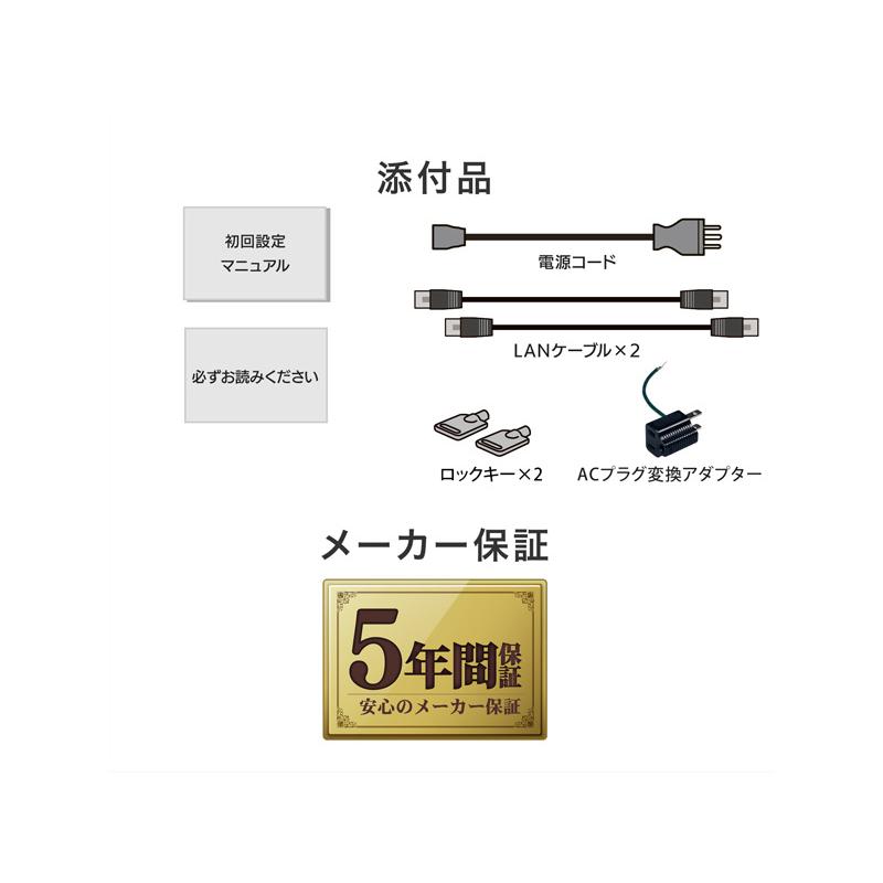 IODATA HDL4-HB32EX 法人向け4ドライブNAS（ネットワークHDD） 5年保証 32TBの画像
