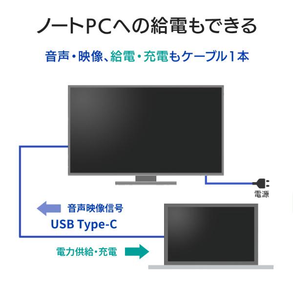 IODATA LCD-C251SH-AG ワイド液晶ディスプレイ 24.5型/ 1920×1080/ HDMI、USB Type-C/ ブラック/ スピーカー：…_4