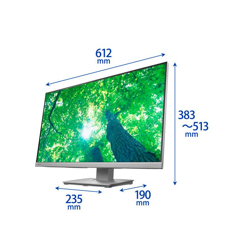 IODATA LCD-DF271EDW-F-AG ワイド液晶ディスプレイ 27型/ 1920×1080/ アナログRGB、HDMI、DisplayPort/ ホ…_1