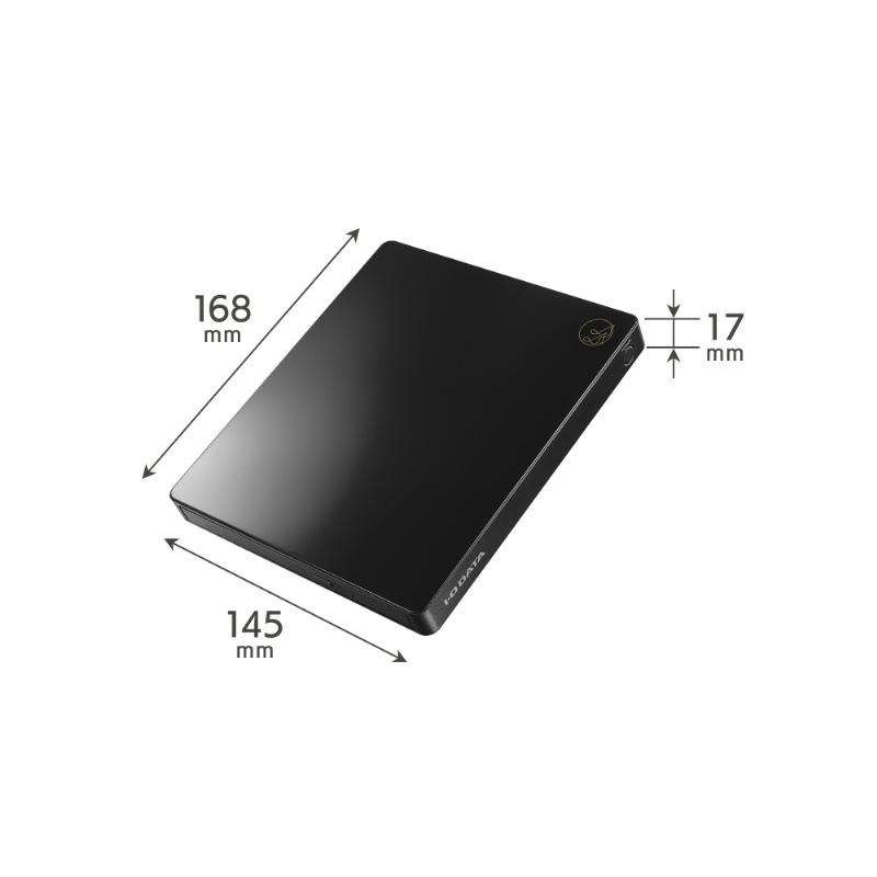 IODATA CD-6WKA スマートフォン用CDレコーダー CDレコ6 ブラック