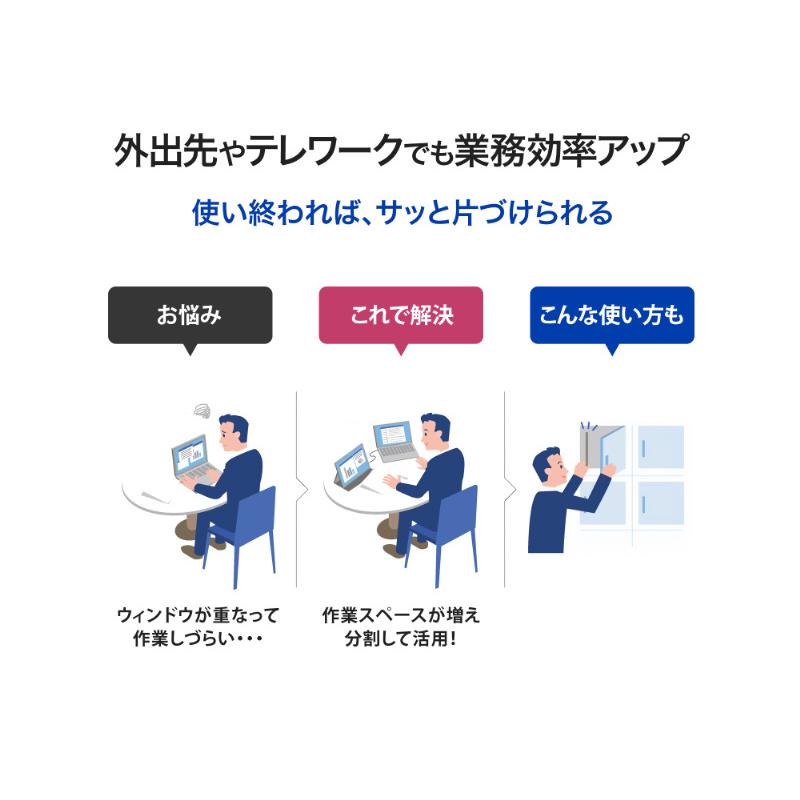 IODATA LCD-YC163DX モバイルディスプレイ 16型/ 1920×1200/ HDMI(ミニ)、USB Type-C(DisplayPort Alt Mode)/ ブ…_6