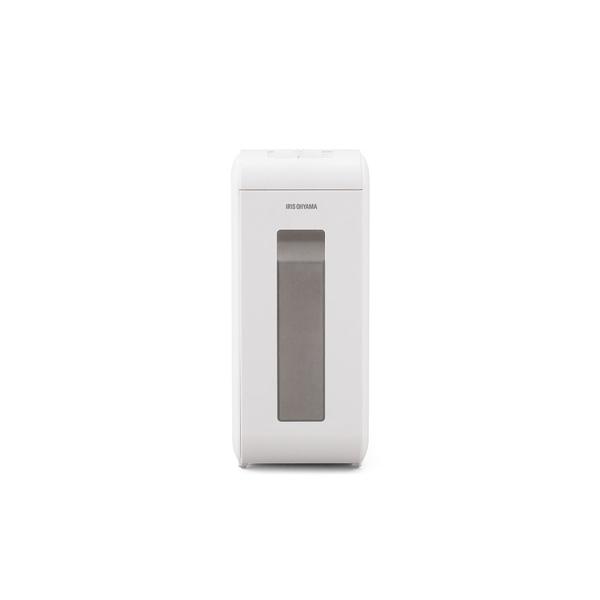 ほぼ新品】IRIS 精密シュレッダー PSSHM5D ホワイト パーソナル