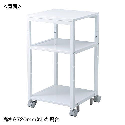 サンワサプライ 【コックピット】 LPS-T4040 プリンタスタンド（W400×D400×H700・720mm）