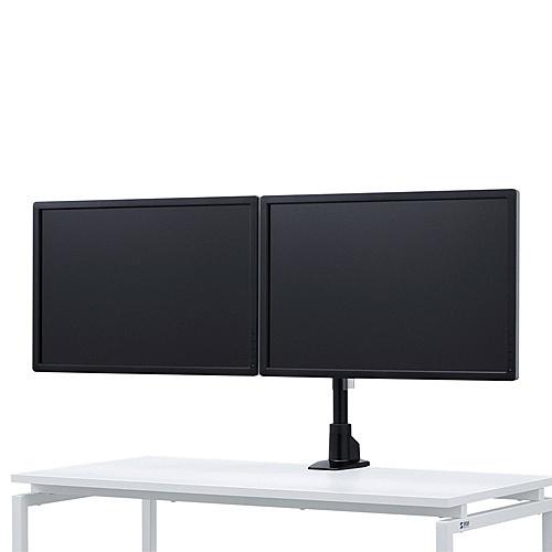 サンワサプライ CR-LA1502BK 水平多関節液晶モニタアーム（左右2面）_1