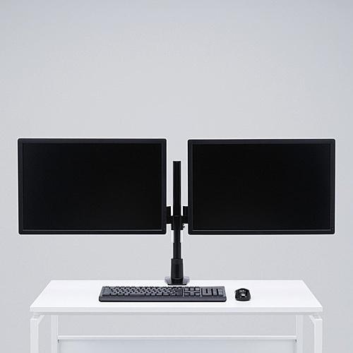 サンワサプライ CR-LA1502BK 水平多関節液晶モニタアーム（左右2面）_10