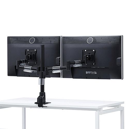 サンワサプライ CR-LA1502BK 水平多関節液晶モニタアーム（左右2面）_2