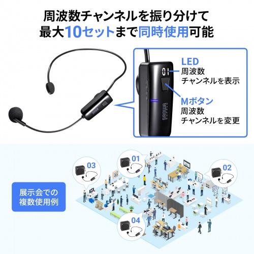 サンワサプライ MM-SPAMP15 ワイヤレスポータブル拡声器 【公式通販】