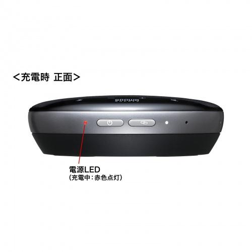 サンワサプライ MM-WLMSPSET ワイヤレス会議スピーカーフォン（2台セット）の画像