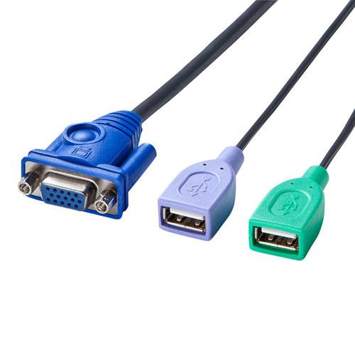 サンワサプライ SW-KVM4LUN2 パソコン自動切替器（4:1）_13