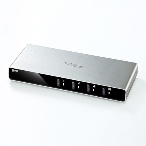 サンワサプライ SW-KVM4LUN2 パソコン自動切替器（4:1）_15