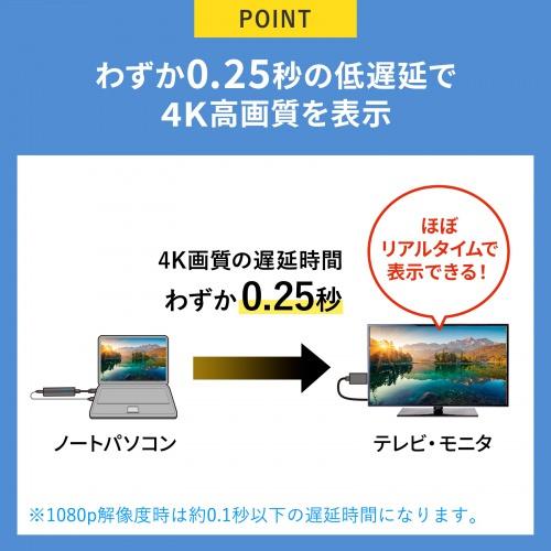 サンワサプライ VGA-EXWHD12 4K対応ワイヤレスHDMIエクステンダーの画像