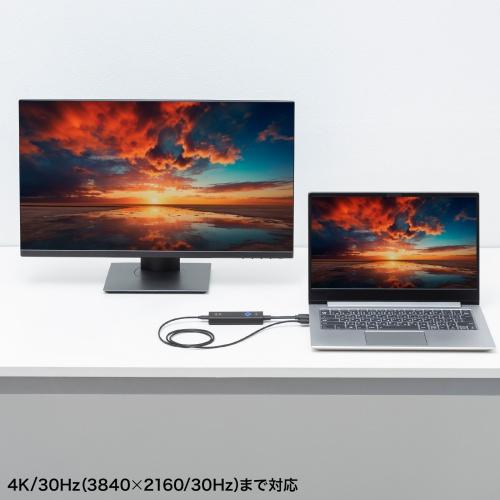 サンワサプライ VGA-EXWHD12 4K対応ワイヤレスHDMIエクステンダーの画像