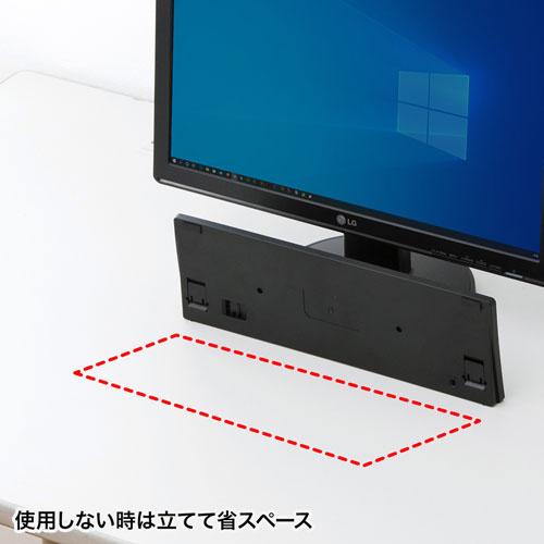 サンワサプライ SKB-BT22BKN Bluetoothスリムキーボード（テンキーあり・ブラック）_2