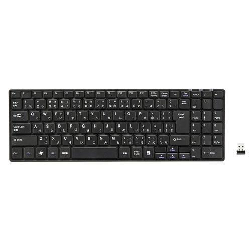 サンワサプライ SKB-WL22BKN ワイヤレススリムキーボード（ブラック）_10