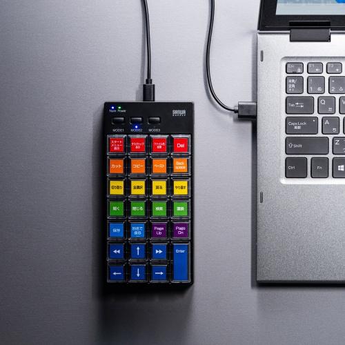 サンワサプライ NT-26UBK プログラマブルテンキー（有線モデル）_1