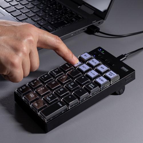 サンワサプライ NT-26UBK プログラマブルテンキー（有線モデル）_2