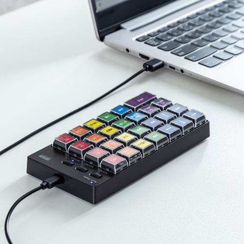 サンワサプライ NT-26UBK プログラマブルテンキー（有線モデル）_3