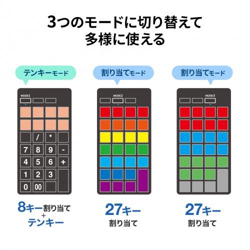 サンワサプライ NT-26UBK プログラマブルテンキー（有線モデル）_6