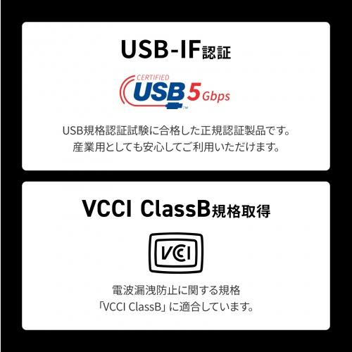 サンワサプライ USB-3HFA04 産業用USB 5Gbpsハブ（4ポート）_2