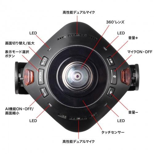 サンワサプライ CMS-V71BK スピーカー内蔵360度Webカメラ_17