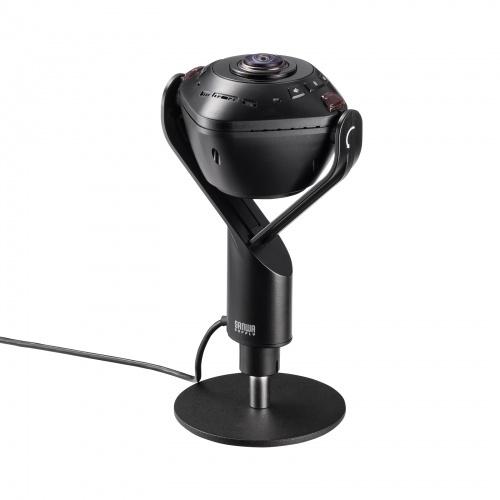 サンワサプライ CMS-V71BK スピーカー内蔵360度Webカメラ_20