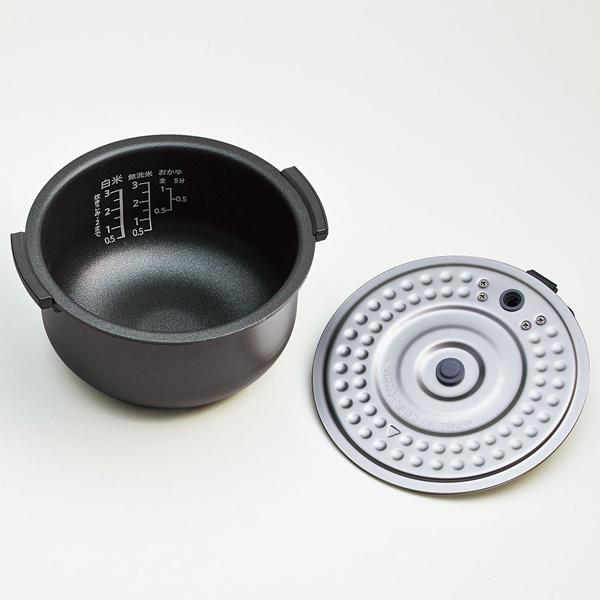 SHARP KS-CF05D-B ジャー炊飯器 0.5〜3合炊き ブラック系｜podpark｜04